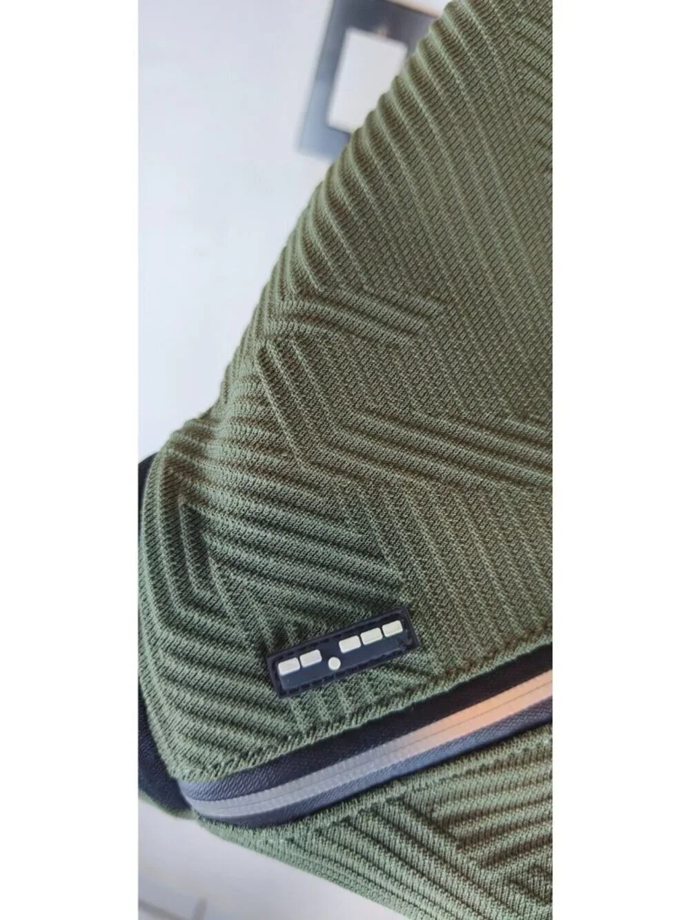 : Go Dash Dot Infinity Bag Olive Green Hobo Tote Gym Yoga Travel Shoulder Purse